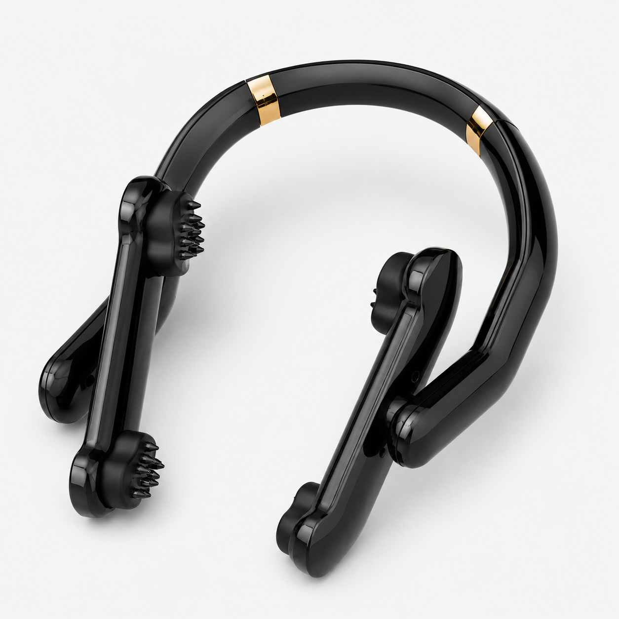 Product render showing the inside of ACHELESS and its textured SSP contact tips